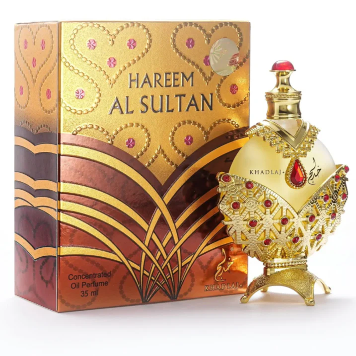Hareem Al Sultan Gold Concentrated Perfume Oil 35 ML  - Khadlaj - (Inspirado en Cassiopea). - Image 2