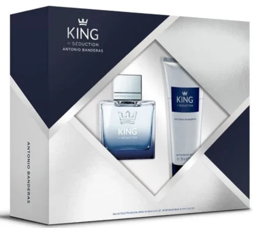 King Of Seduction EDT 100 ML + A/S 75 ML Estuche - Antonio Bandera
