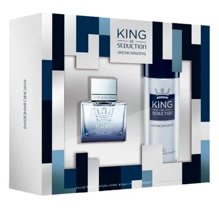 King Of Seduction EDT 50 ML + Deo 150 ML Estuche - Antonio Banderas