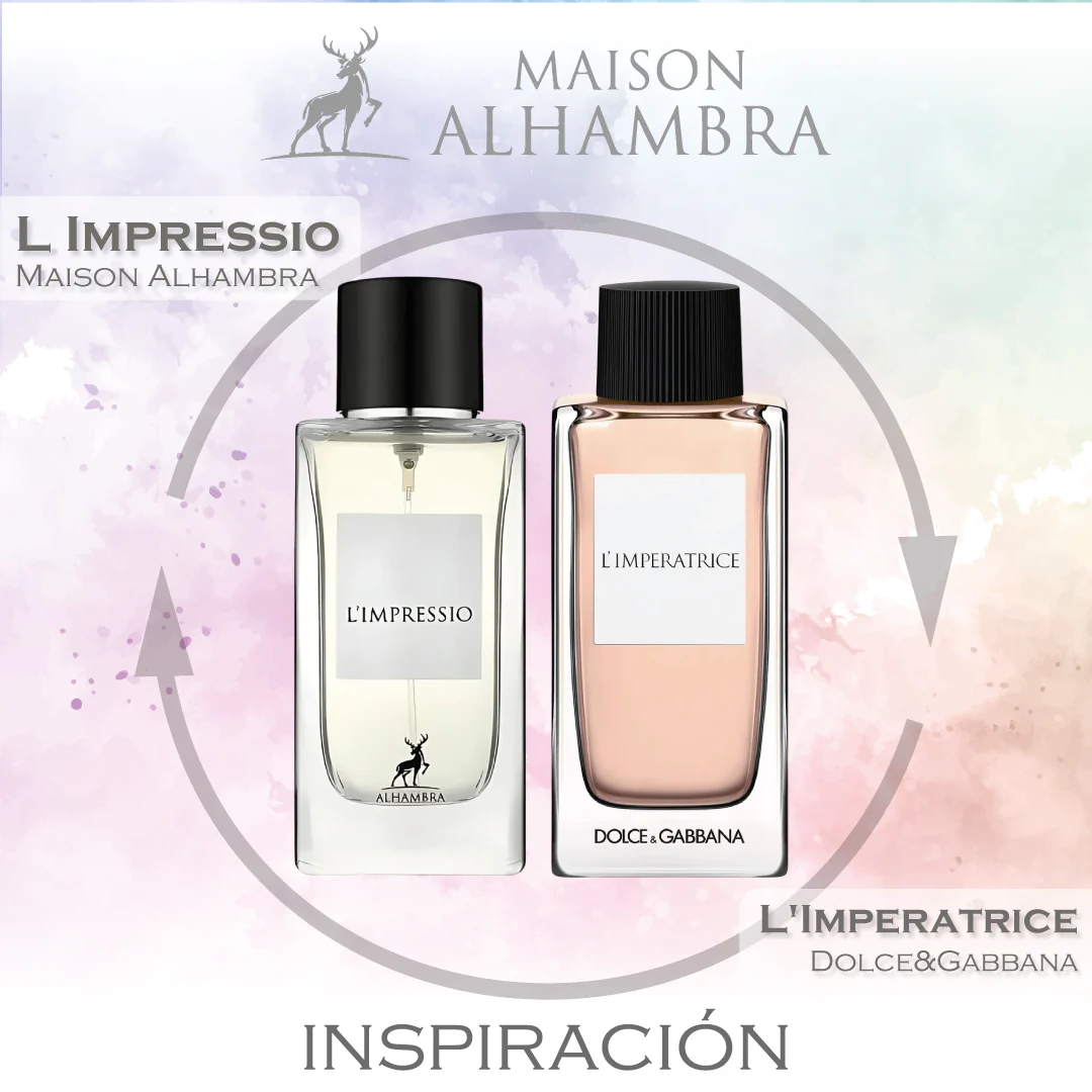 L Impressio Pour Femme EDP 100 ML - Maison Alhambra - (Inspirado en L'Imperatrice)