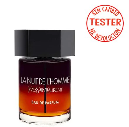 La Nuit de L'Homme EDP 100 ML For Men (Tester-Probador) - Yves Saint Laurent