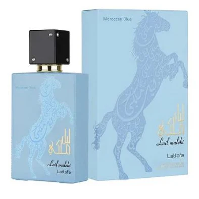 Lail Maleki Moroccan Blue EDP 100 ML Unisex - Lattafa - (Inspirado en Percival Parfums)