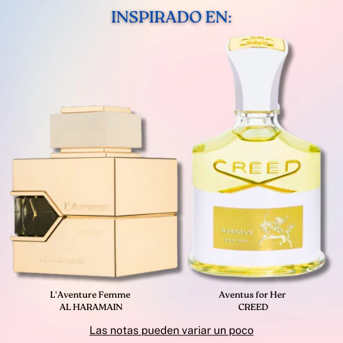 L'Aventure Femme  EDP 100 ML - Al Haramain (Inspirado en Aventus)