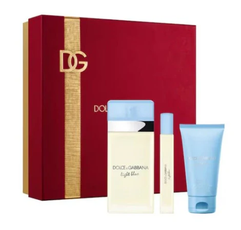 Light Blue EDT 100 ML + 10 ML + B/L 50 ML for Woman - Dolce & Gabbana