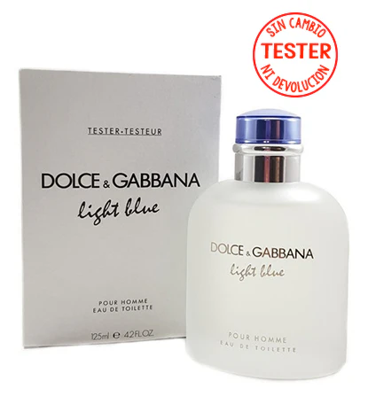 Light Blue Homme EDT 125 ML (Tester Probador) - Dolce & Gabbana