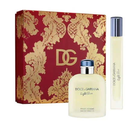 Light Blue Pour Homme EDT 125 ML + Travel 10 ML Estuche - Dolce & Gabbana