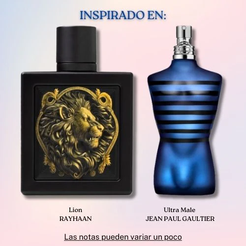 Lion EDP 100 ML for Men - Rayhaan (Inspirado en Ultra Male)