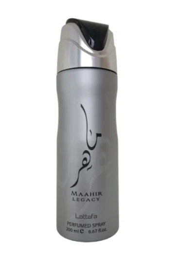 Maahir Legacy  Deo 200 ML - Lattafa - (Inspirado en Sedley)