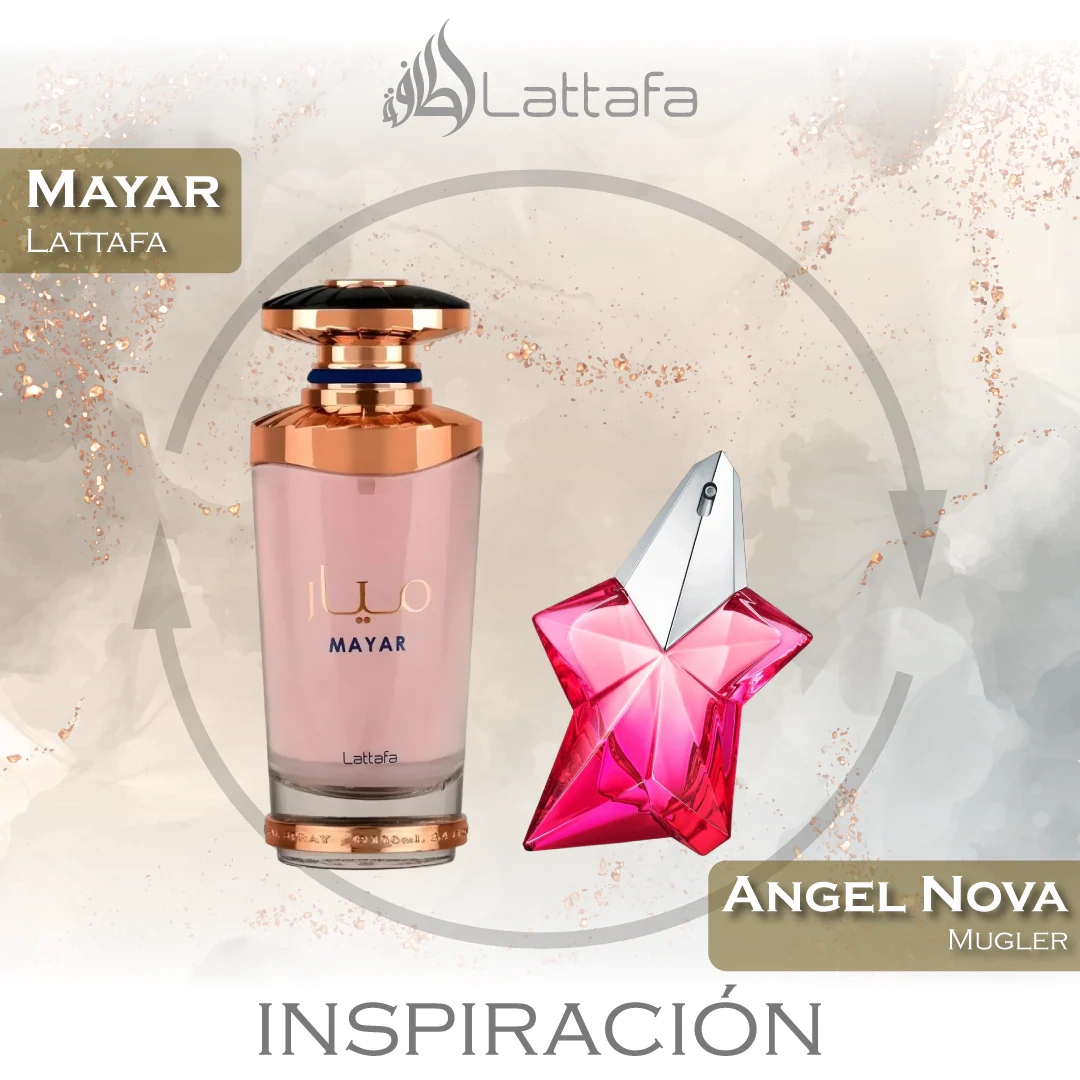 Mayar EDP 100 ML For Women - Lattafa - (Inspirado en Angel Nova)