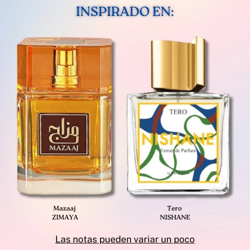 Mazaaj EDP 100 ML Unisex - Zimaya - (Inspirado en Tero)