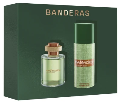 Mediterraneo EDT 100 ML + Deo 150 ML Estuche - Antonio Banderas