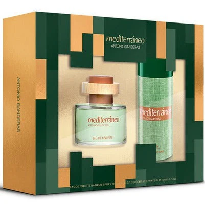 Mediterraneo EDT 50 ML + Deo 150 ML Estuche - Antonio Banderas