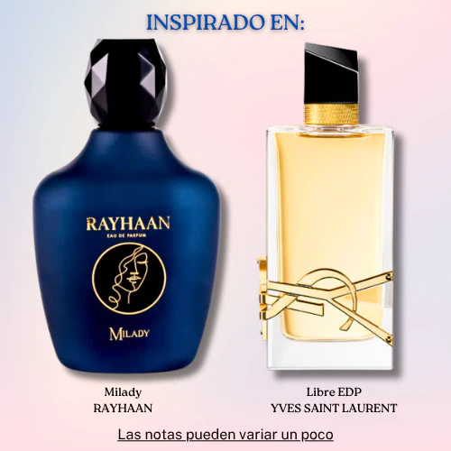 Milady EDP 100 ML for Woman - Rayhaan (Inspirado en Libre EDP)
