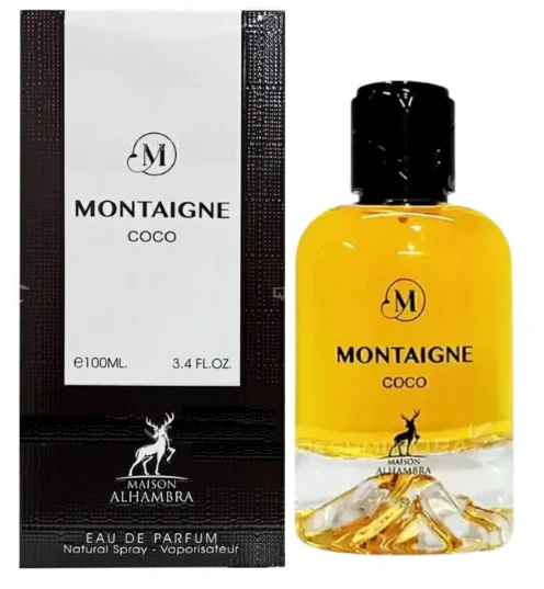 Montaigne Coco EDP 100 ML  Unisex - Maison Alhambra (Inspirado en Coco vainille)