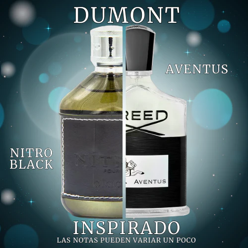 Nitro Black Man EDP 100 ML  -  Dumont - (Inspirado en Aventus)