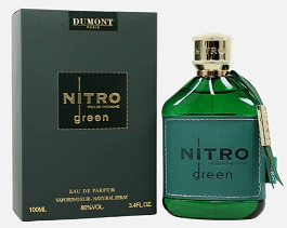 Nitro Green Man EDP 100 ML -  Dumont - (Inspirado en Ultra Male) - Image 2
