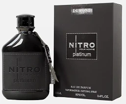 Nitro Platinum Man EDP 100 ML  -  Dumont - (Inspirado en Black XS L'Exces de Paco Rabanne) - Image 2