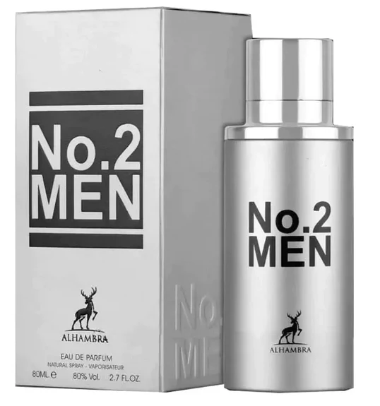 No 2 Men EDP 80 ML for Men - Maison Alhambra (Inspirado 212 Men NYC) - Image 2