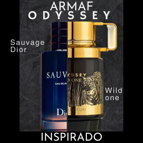 Odyssey Wild One Gold Edition EDP 100 ML for men - Armaf - (Inspirado en Sauvage)