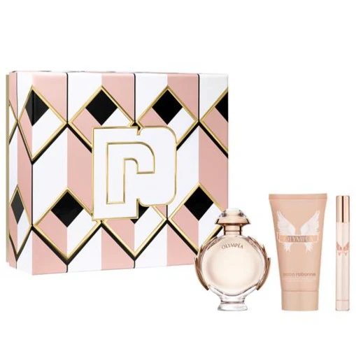 Olympéa EDP 50 ML + Travel 10 ML + Body Lotion 75 ML Estuche - Paco Rabanne