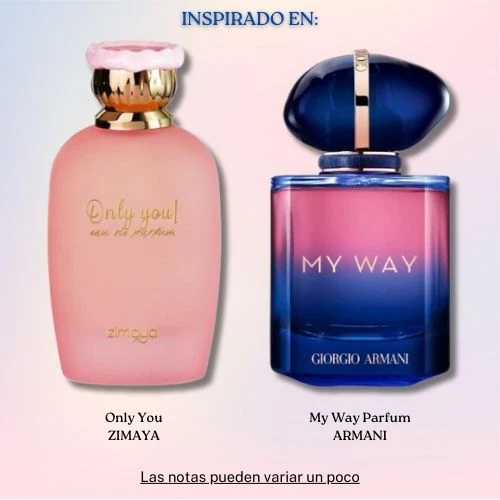 Only You  EDP 100 ML for Women - Zimaya - (Inspirado en My Way Parfum)