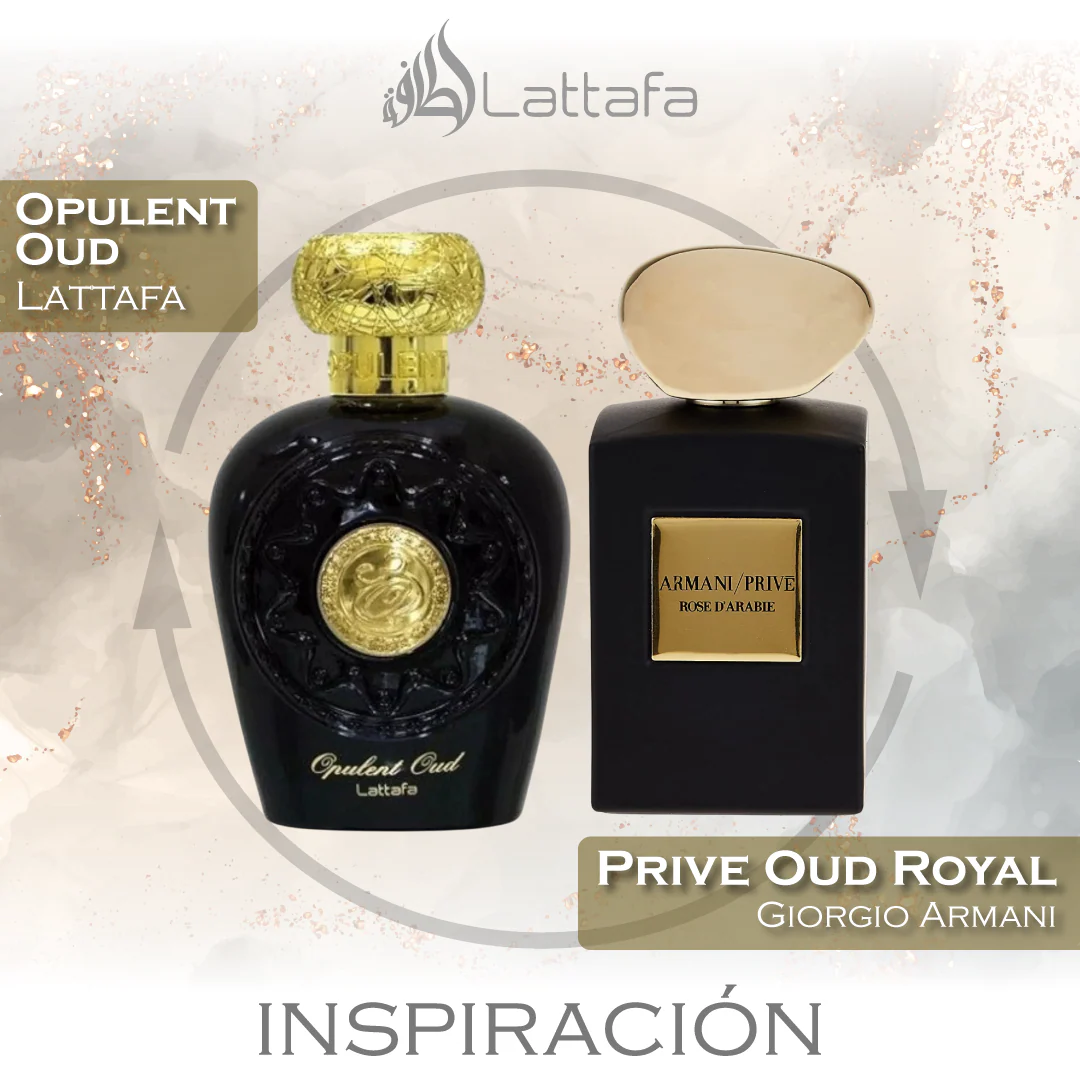 Opulent Oud EDP 100 ML Unisex - Lattafa - (Inspirado en Prive Oud Royal)