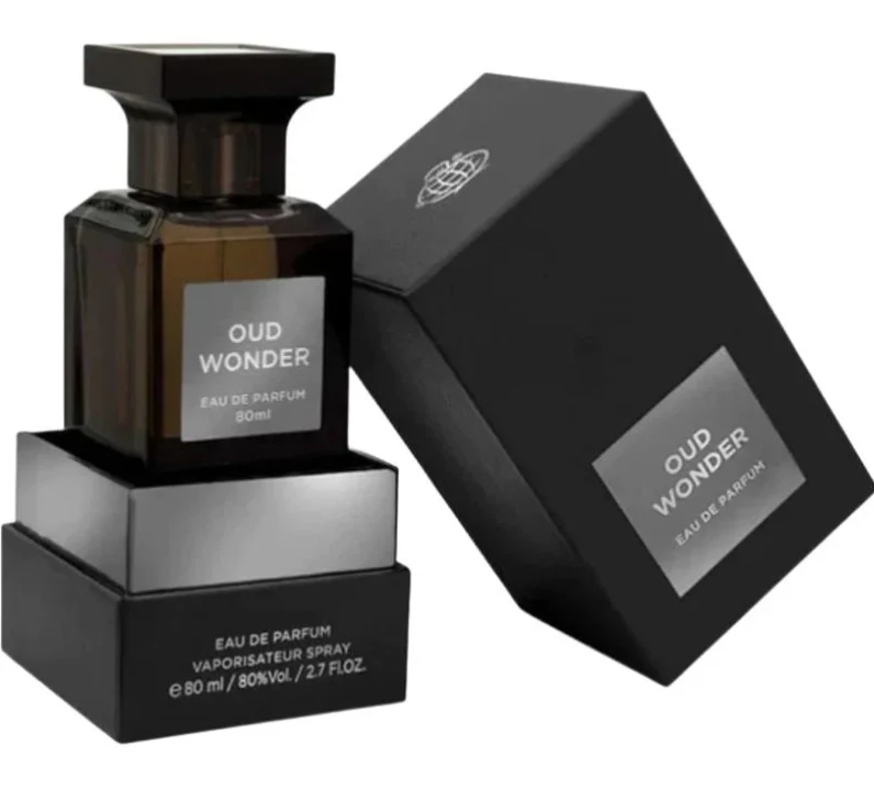 Oud Wonder EDP 80 ML for Men - Fragrance World - (Inspirado en Oud Wood de Tom Ford) - Image 2