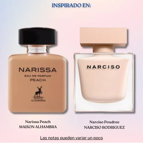 Narissa Peach EDP 100 ML - Maison Alhambra (Inspirado en Poudree)