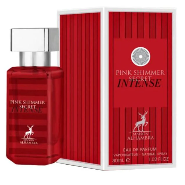 Pink Shimmer Secret intense 30 ML For Woman - Maison Alhambra