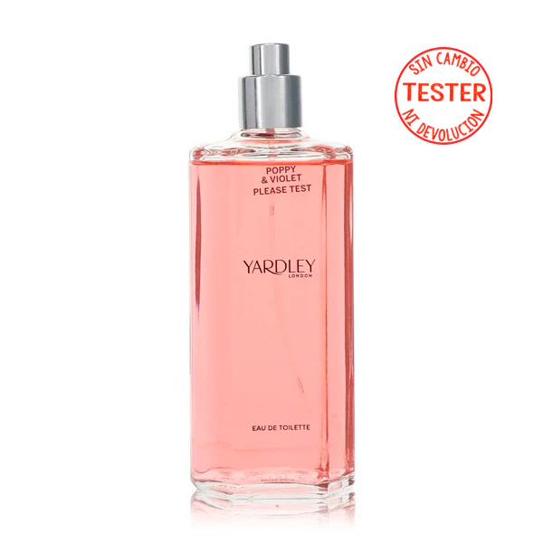 Poppy & Violet  EDT 125 ML for Women (Tester-Sin Tapa) - Yardley London