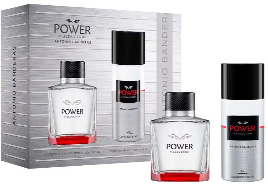 Power of Seduction EDT 100 ML + Deo 150 ML Estuche - Antonio Banderas