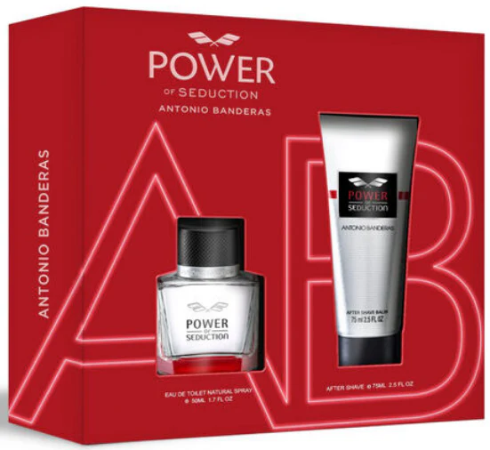 Power Of Seduction EDT 50 ML + A/S Balm 75 ML Estuche - Antonio Banderas