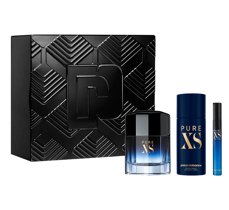Pure XS Men EDT 100 ML + Deo 150 ML + Travel 10 ML - Paco Rabanne