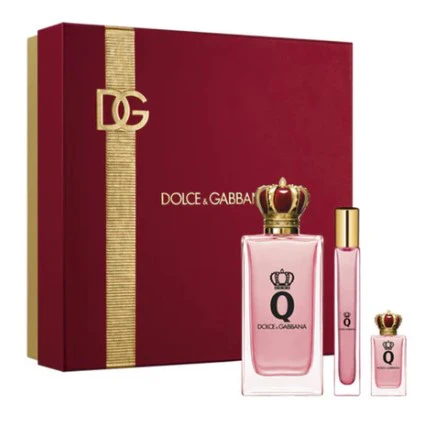 Queen EDP 100 ML + Travel 10 ML + 5 ML Estuche for Woman - Dolce & Gabbana