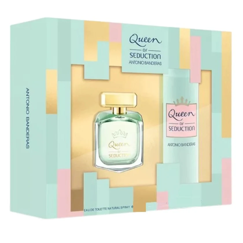 Queen Of Seduction 50 ML + Body Lotion 75 ML Estuche - Antonio Bandera