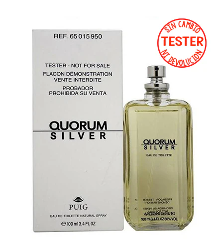 Quorum Silver EDT 100 ML (Tester Sin Tapa)- Puig
