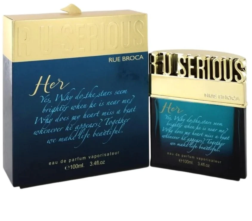 R U Serious for Her EDP 100 ML - Rue Broca (Inspirado en L'Interdit) - Image 2