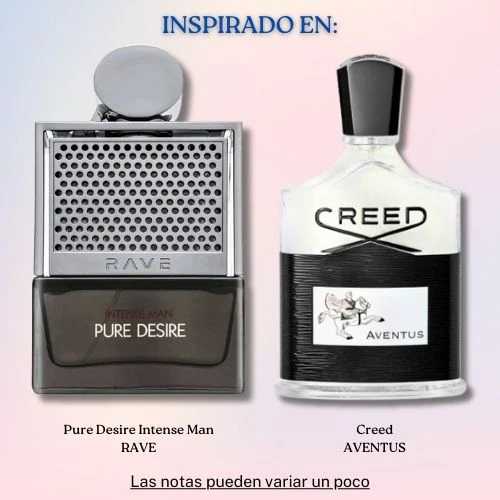 Pure Desire Intense EDP 100 ML for Men - Rave (Inspirado en Aventus)