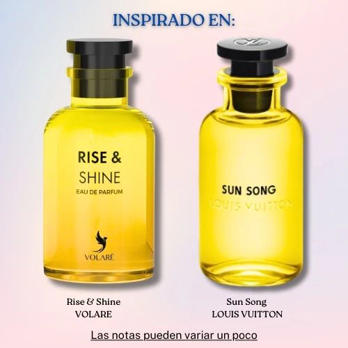 Rise & Shine EDP 100 ML Unisex - Volare (Inspirado en Sun Song)