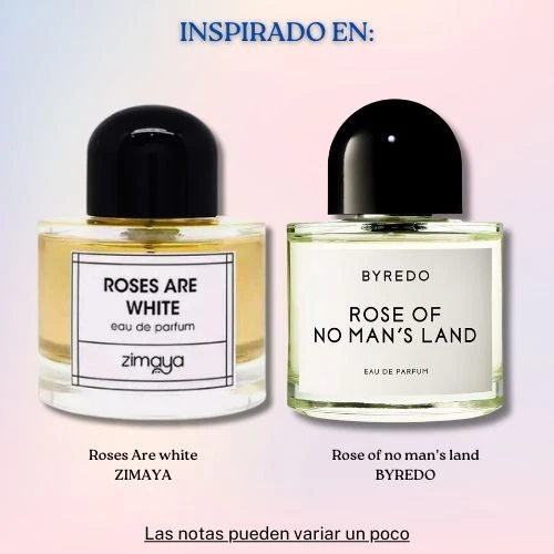 Roses Are White EDP 100 ML Unisex - Zimaya - (Inspirado en Rose Of No Man's Land)