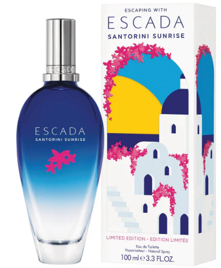 Santorini Sunrise for Women EDT 100 ML (Edicion Limitada) - Escada