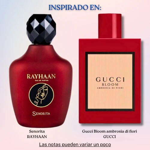 Senorita EDP 100 ML for Woman - Rayhaan (Inspirado en Bloom ambrosia di fiori)