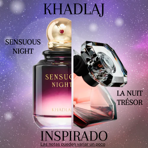 Sensuos Night EDP 100 ML For Women - Khadlaj - (Inspirado en La Nuit Trésor).