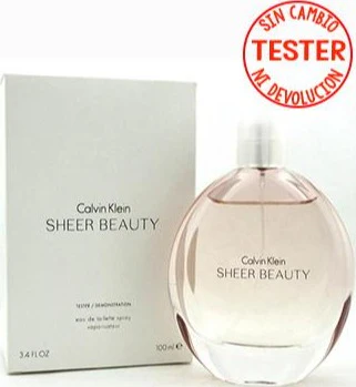 Sheer Beauty EDT 100 ML (Tester - Sin Tapa )- Calvin Klein