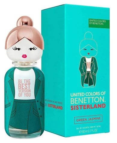 Sisterland Green Jasmine EDT 80 ML - Benetton