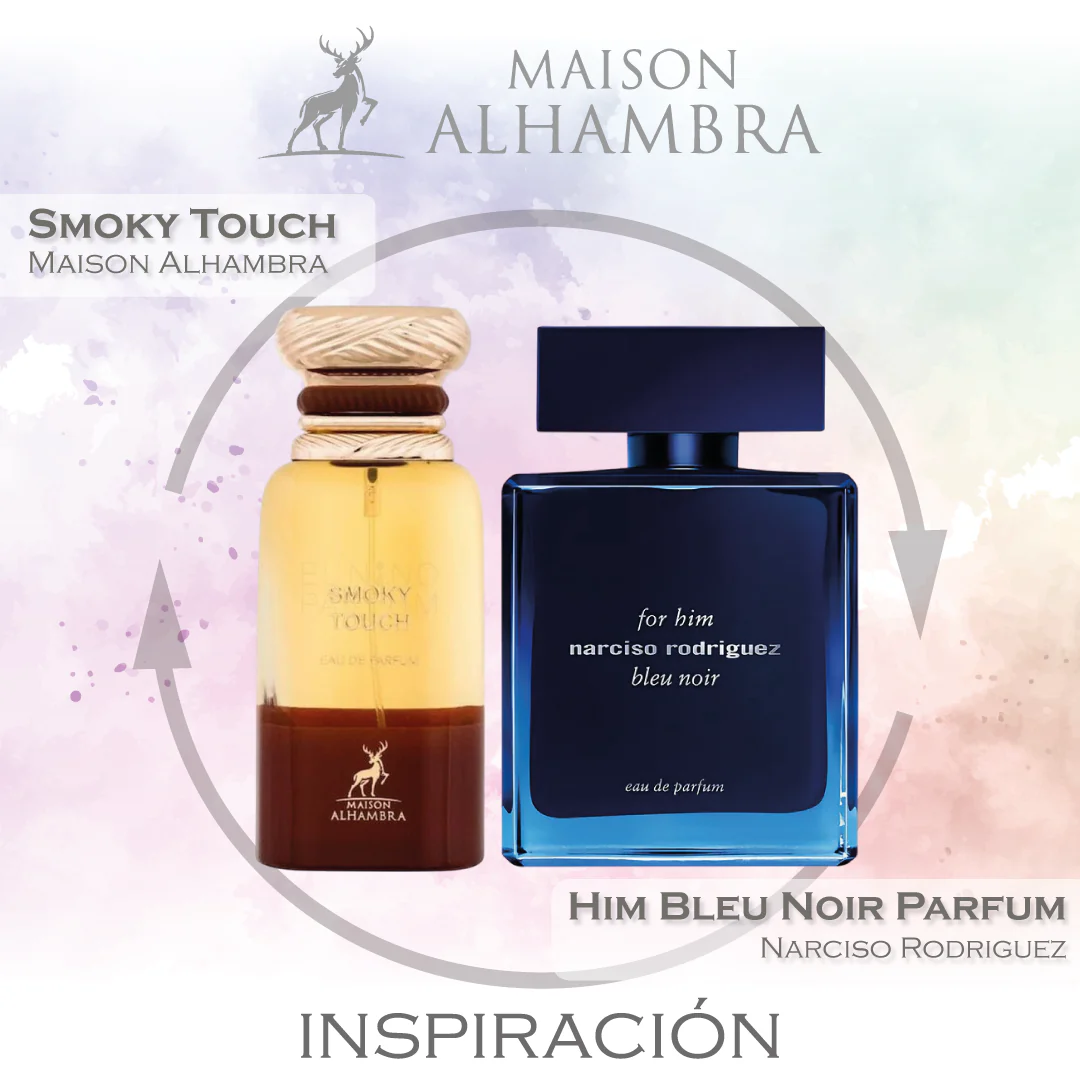 Smoky Touch 80 ML For Men - Maison Alhambra (Inspirado for Him Bleu Noir)