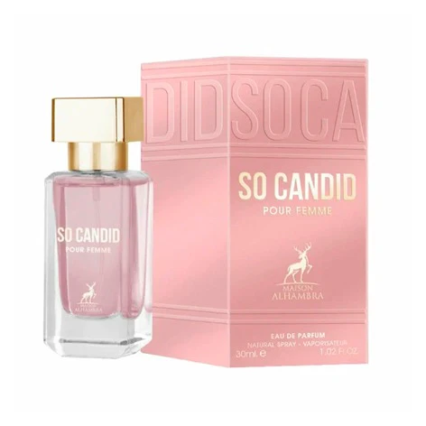 So Candid Pour Femme 30 ML For Woman- Maison Alhambra