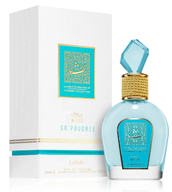 So Poudrée Thameen Musk Collection EDP 100 ML- Lattafa - (Inspirado en White Musk)