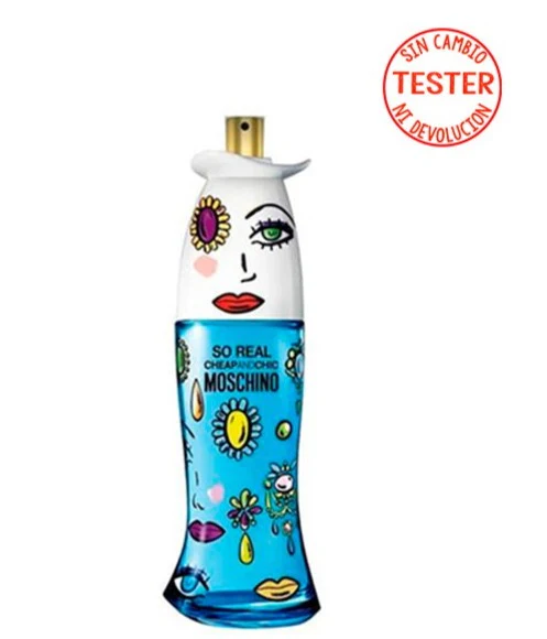 So Real Cheap & Chic  EDT 100 ML (Tester - Sin Tapa) - Moschino