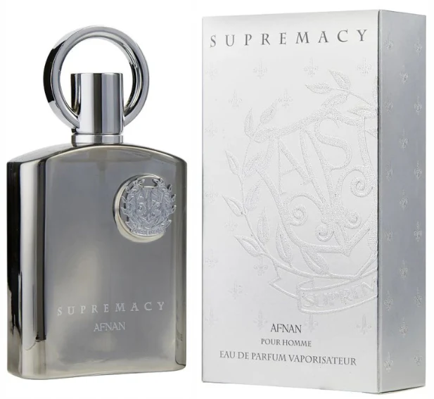 Supremacy Silver Homme EDP 150 ML for Men - Afnan - (Inspirado en Aventus)